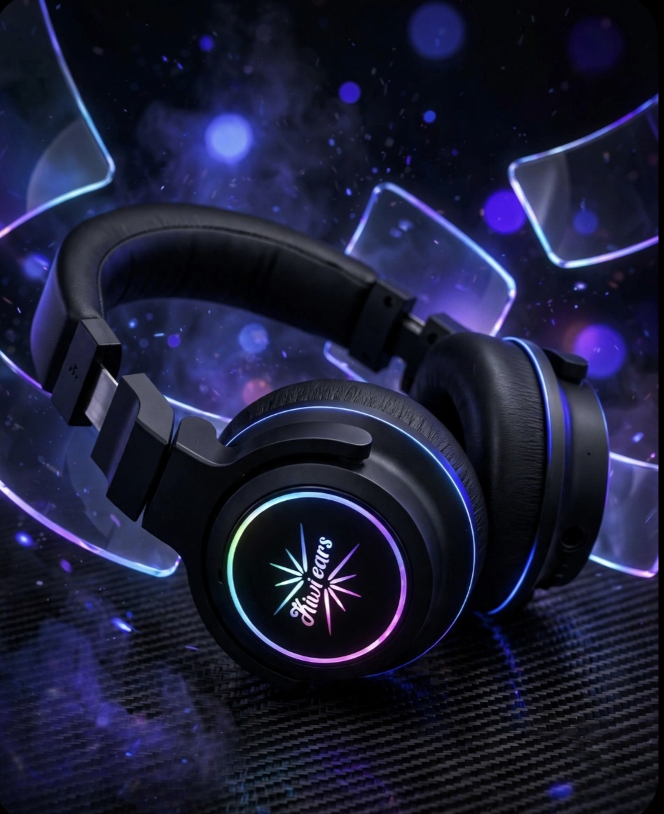 Kiwi Ears Aventus - Bluetooth Coaxial Driver DJ and Gaming Headphones