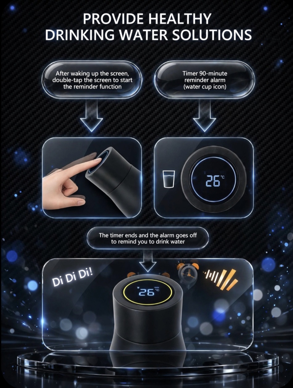 UVC bottle charging setup