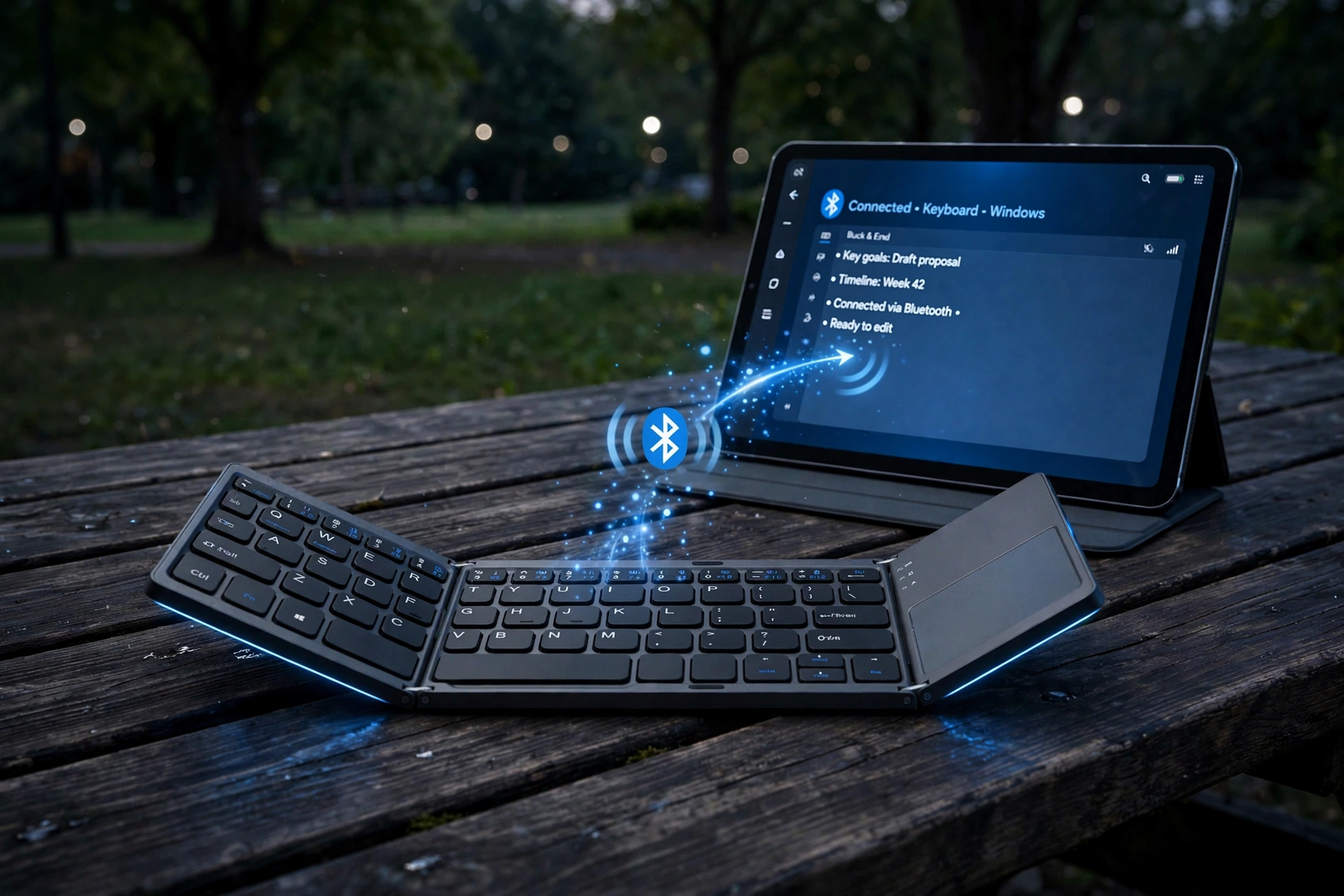 Keyboard folded compact