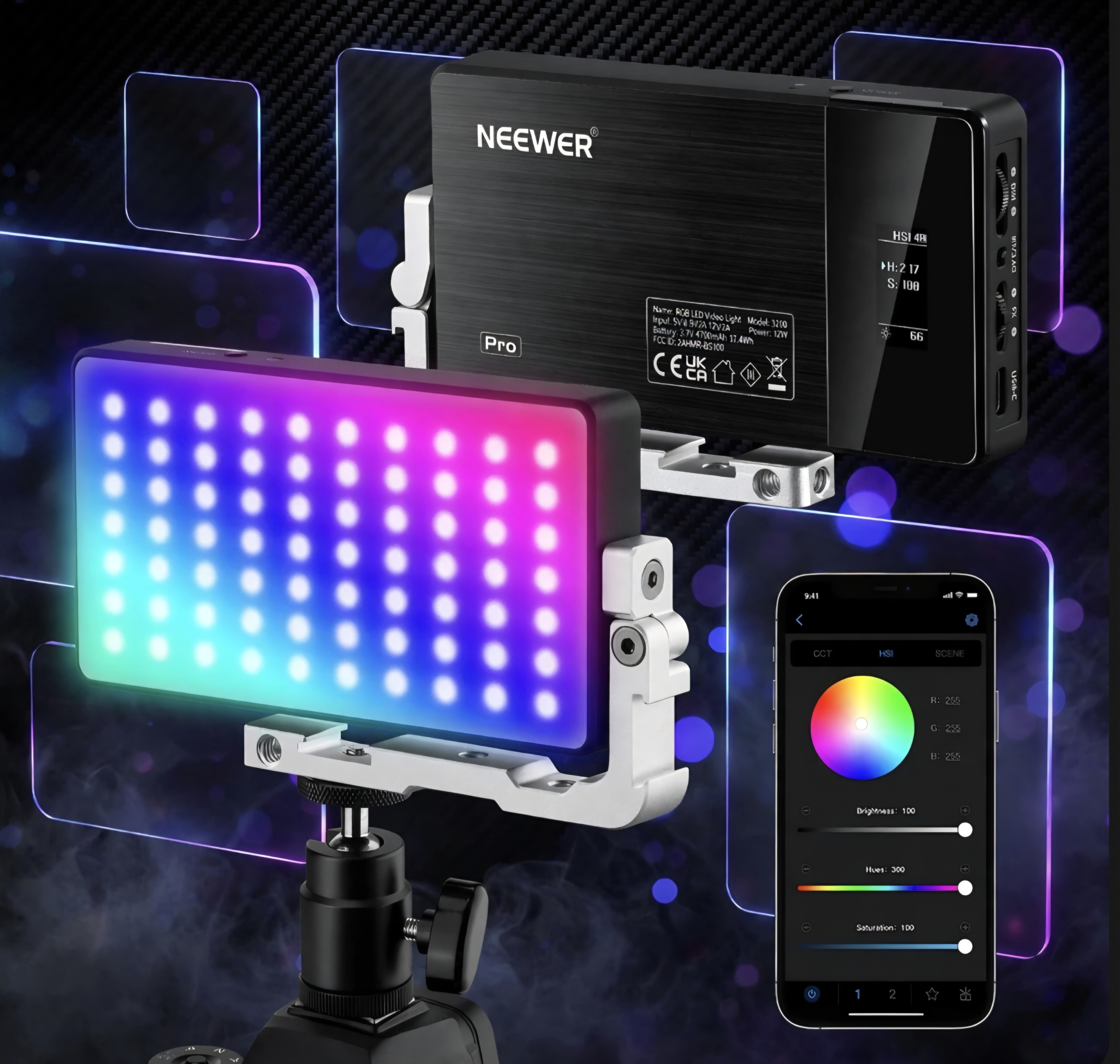 SL90 LED panel RGB mode