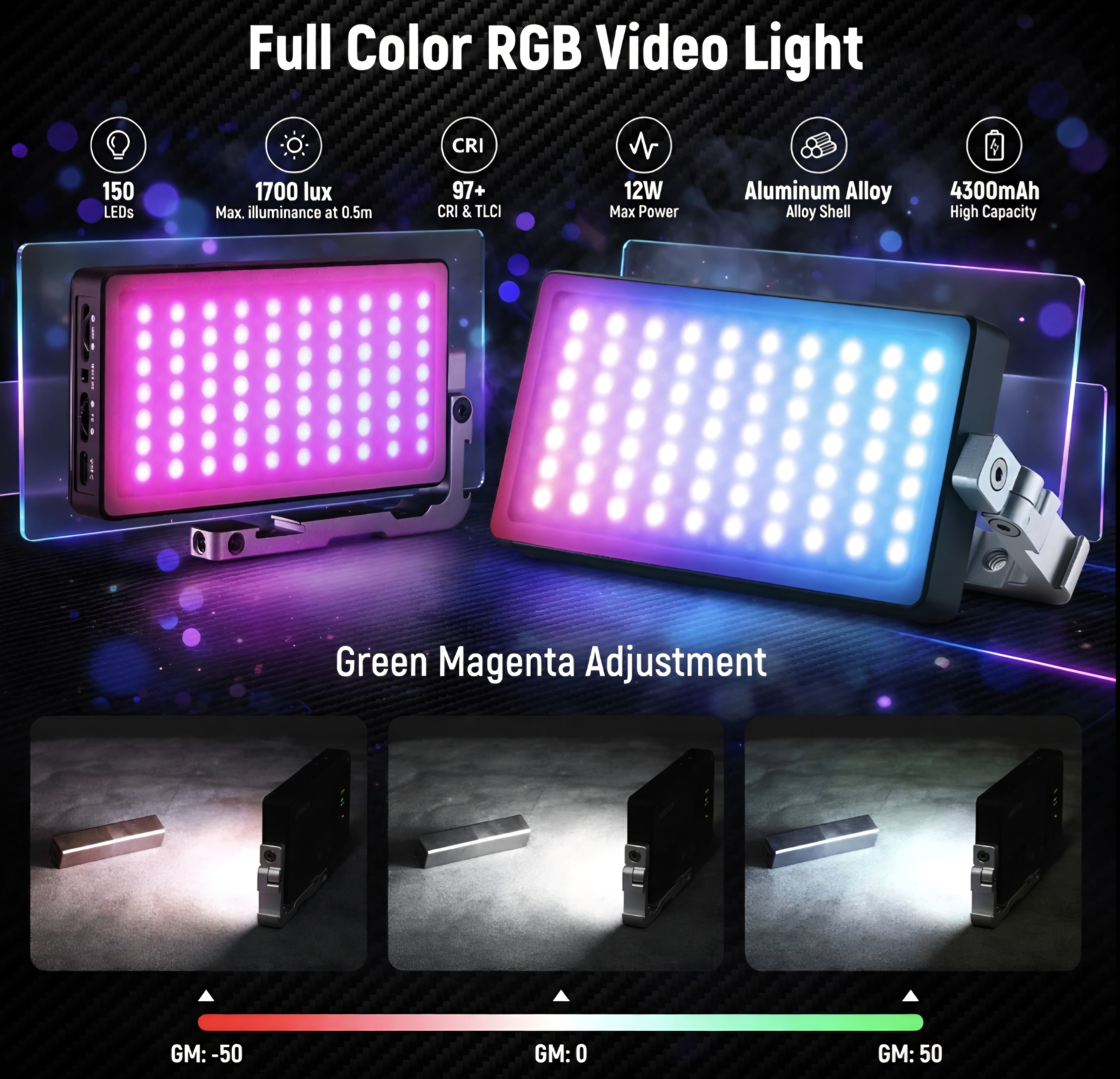 SL90 LED panel app control