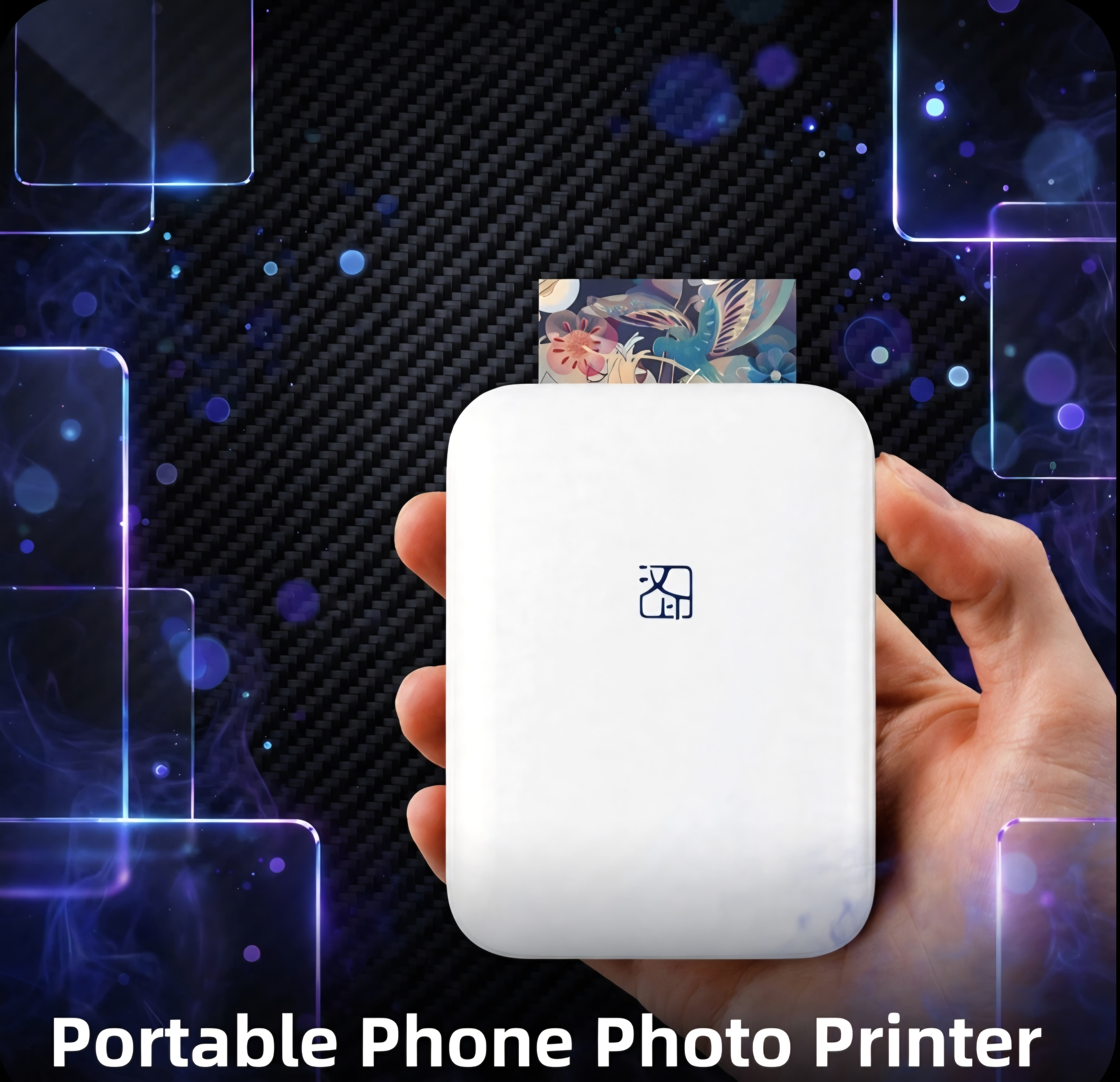 Voltica MT53 Portable Pocket Photo Printer — Wireless Bluetooth with ZINK Zero-Ink Technology